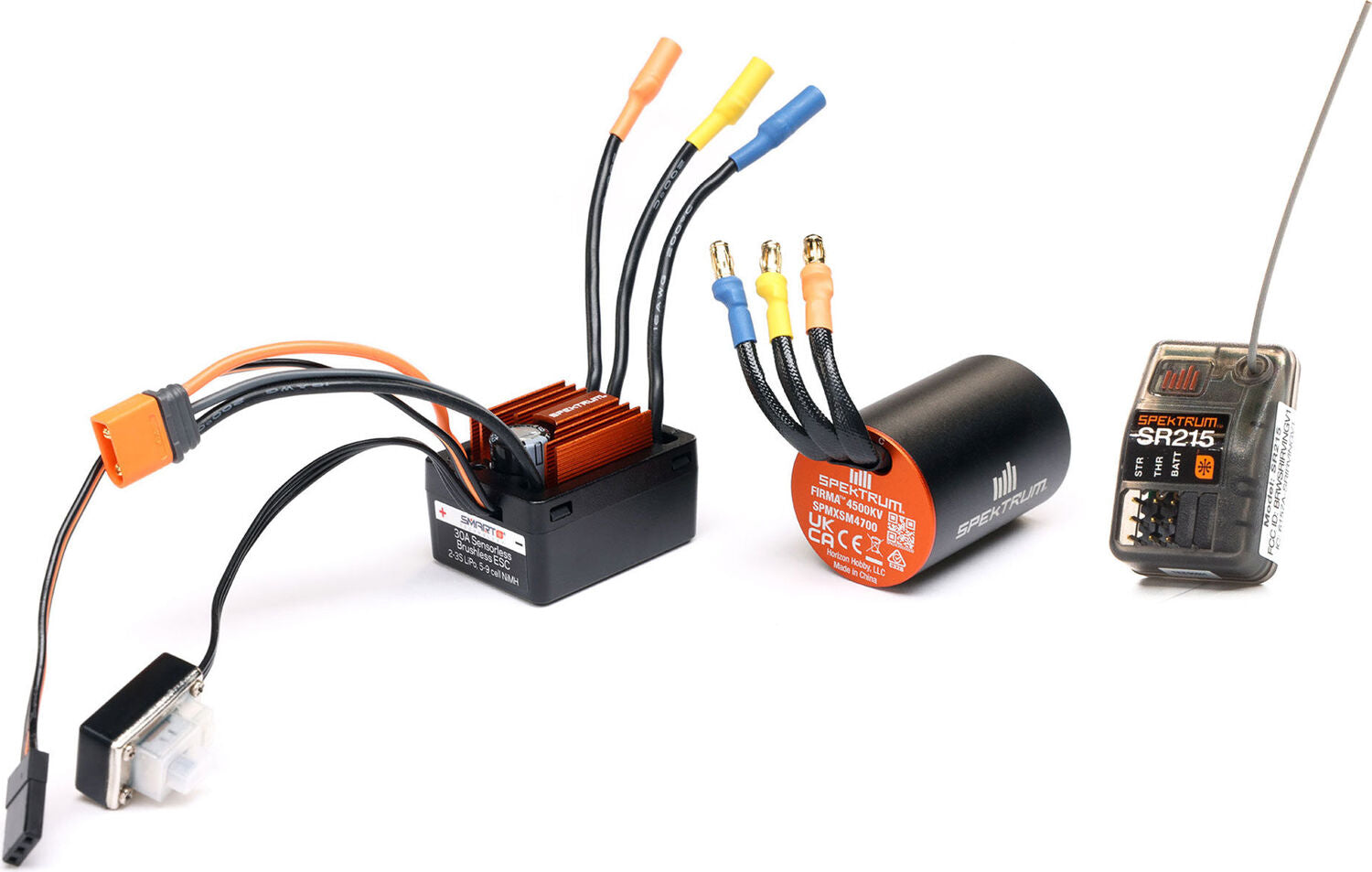 Firma Brushless Motor / ESC / Receiver Combo, 4500Kv: NASCAR